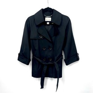 White House Black Market Belted Coat